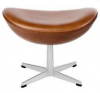Hocker Ledersessel Egg Chair