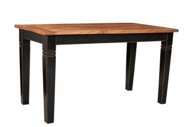 Tisch aus massivem Mango Holz 140x90